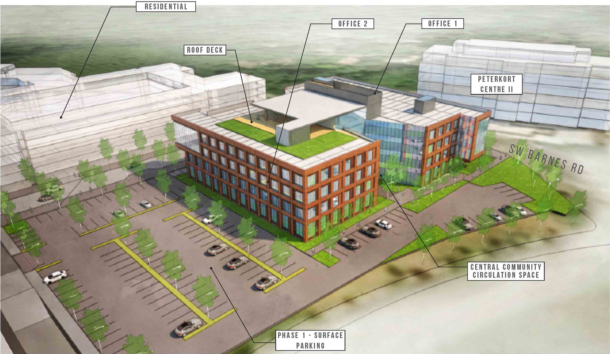 SW Barnes Rd & Sunset Transit Center Rd, Portland, OR for lease Site Plan- Image 1 of 12