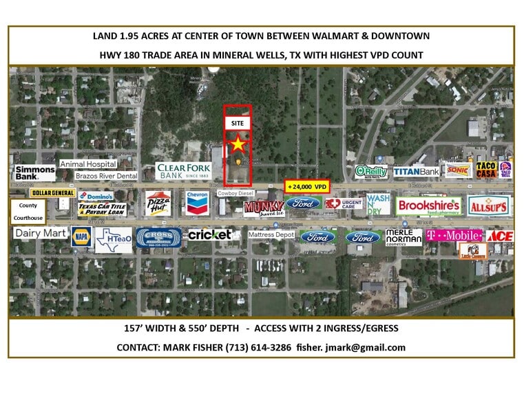 1207 E Hubbard St, Mineral Wells, TX for lease - Building Photo - Image 3 of 7