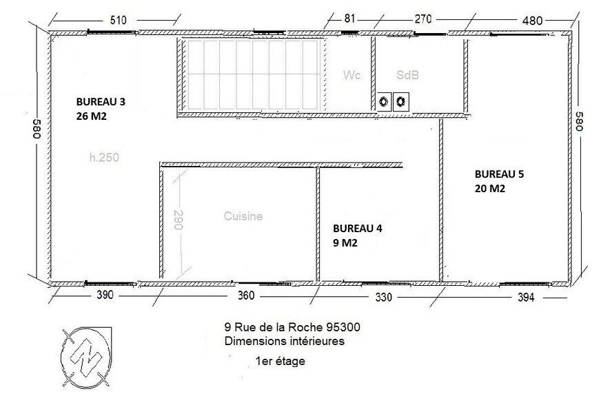 9 Rue De La Roche, Pontoise for lease - Building Photo - Image 3 of 5