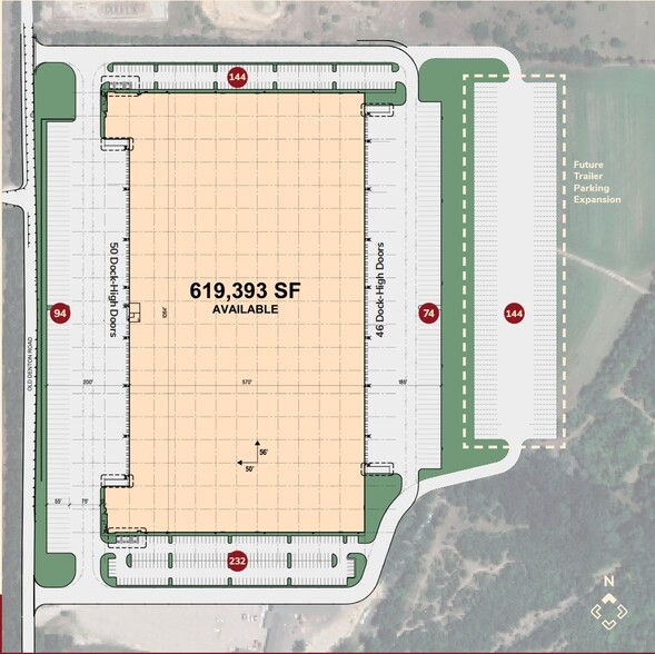 NWC Old Denton Rd & Westport Pky, Roanoke, TX for sale - Site Plan - Image 3 of 3