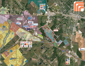 NEQ I-20 @ FM 148, Terrell, TX - aerial  map view - Image1