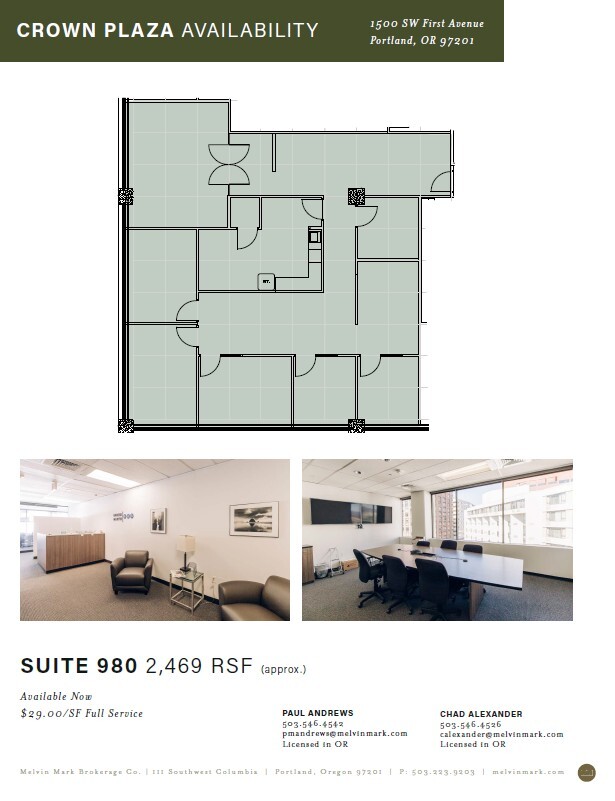1500 SW 1st Ave, Portland, OR for lease Building Photo- Image 1 of 6