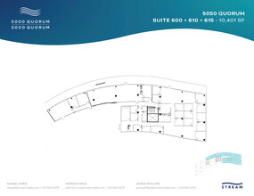 5050 Quorum Dr, Dallas, TX for lease Floor Plan- Image 1 of 2