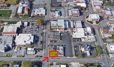 111 W Pine St, Graham, NC - AERIAL map view