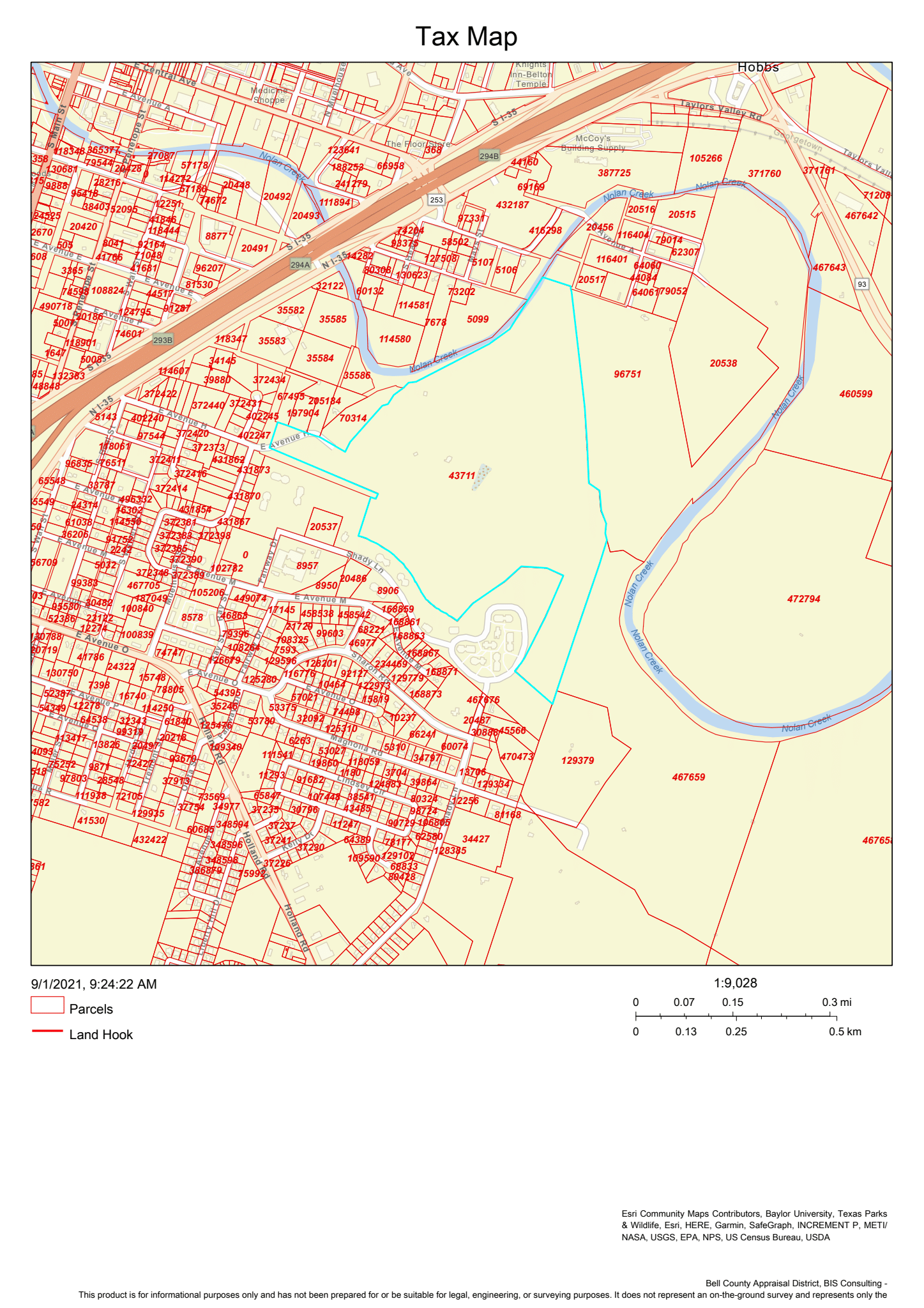 1000 E Avenue H, Belton, TX 76513 SF3 Zoning in Place and Utilities to the Site