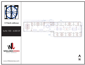 117-121 N Jefferson St, Chicago, IL for lease Floor Plan- Image 1 of 1