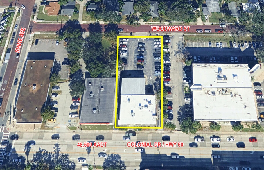 1419 E Colonial Dr, Orlando, FL for lease - Aerial - Image 2 of 5