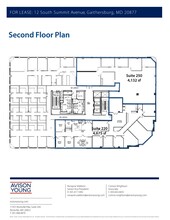 12 S Summit Ave, Gaithersburg, MD for lease Floor Plan- Image 1 of 1