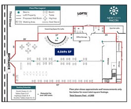 418 3rd St, Macon-Bibb, GA for lease Floor Plan- Image 1 of 1