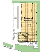 951-961 Thorndale Ave, Bensenville, IL for lease Site Plan- Image 1 of 1