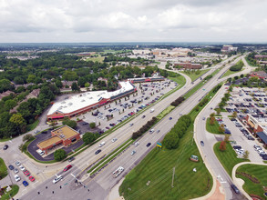 1627-1699 Clarkson Rd, Chesterfield, MO - aerial  map view