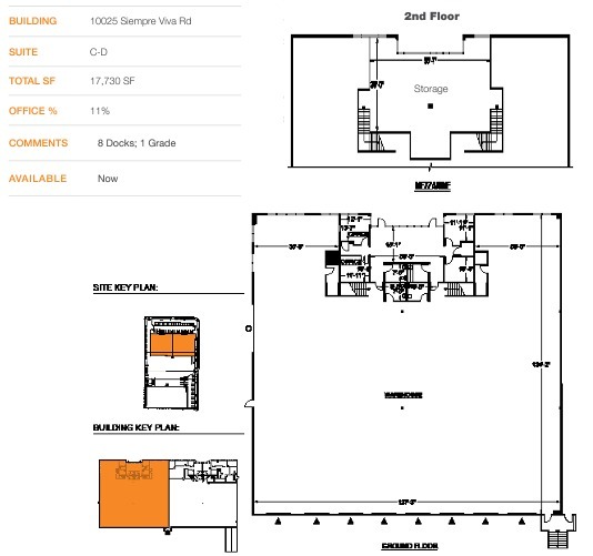 2340 Enrico Fermi Dr, San Diego, CA for lease Floor Plan- Image 1 of 1