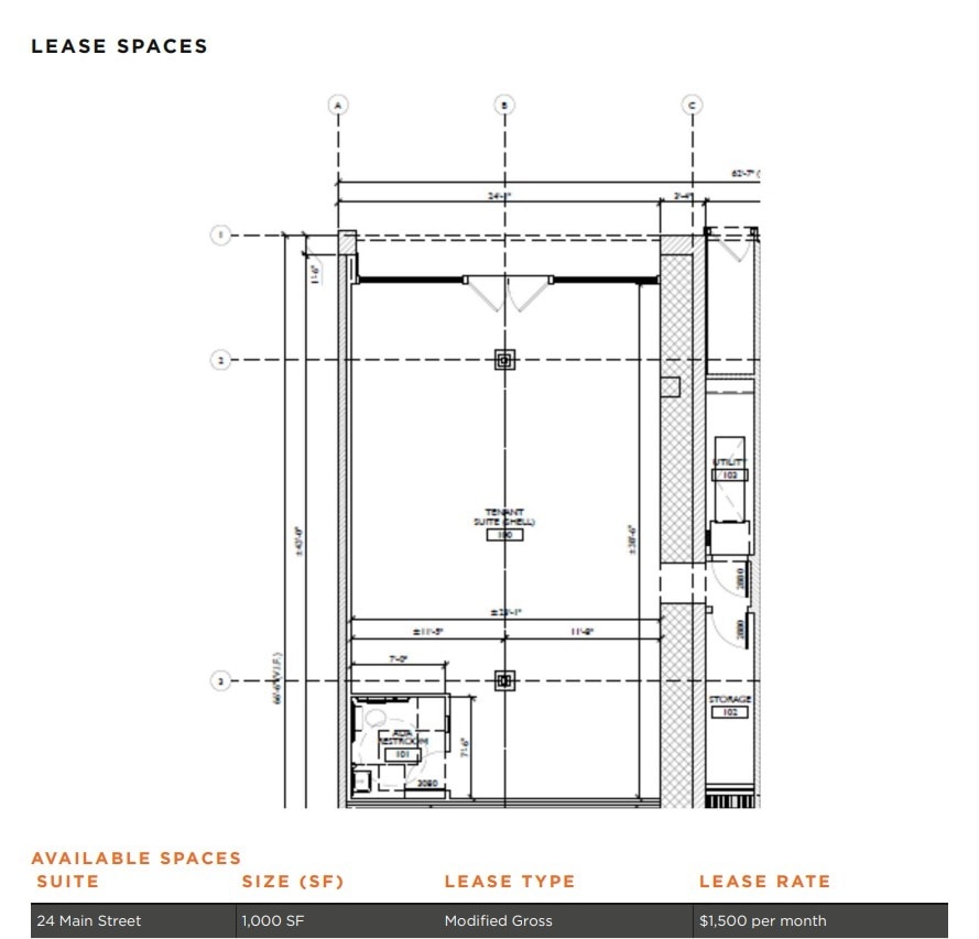 26 Main St, Bisbee, AZ for lease Floor Plan- Image 1 of 1