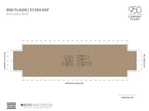 950 L'Enfant Plz SW, Washington, DC for lease Floor Plan- Image 1 of 1