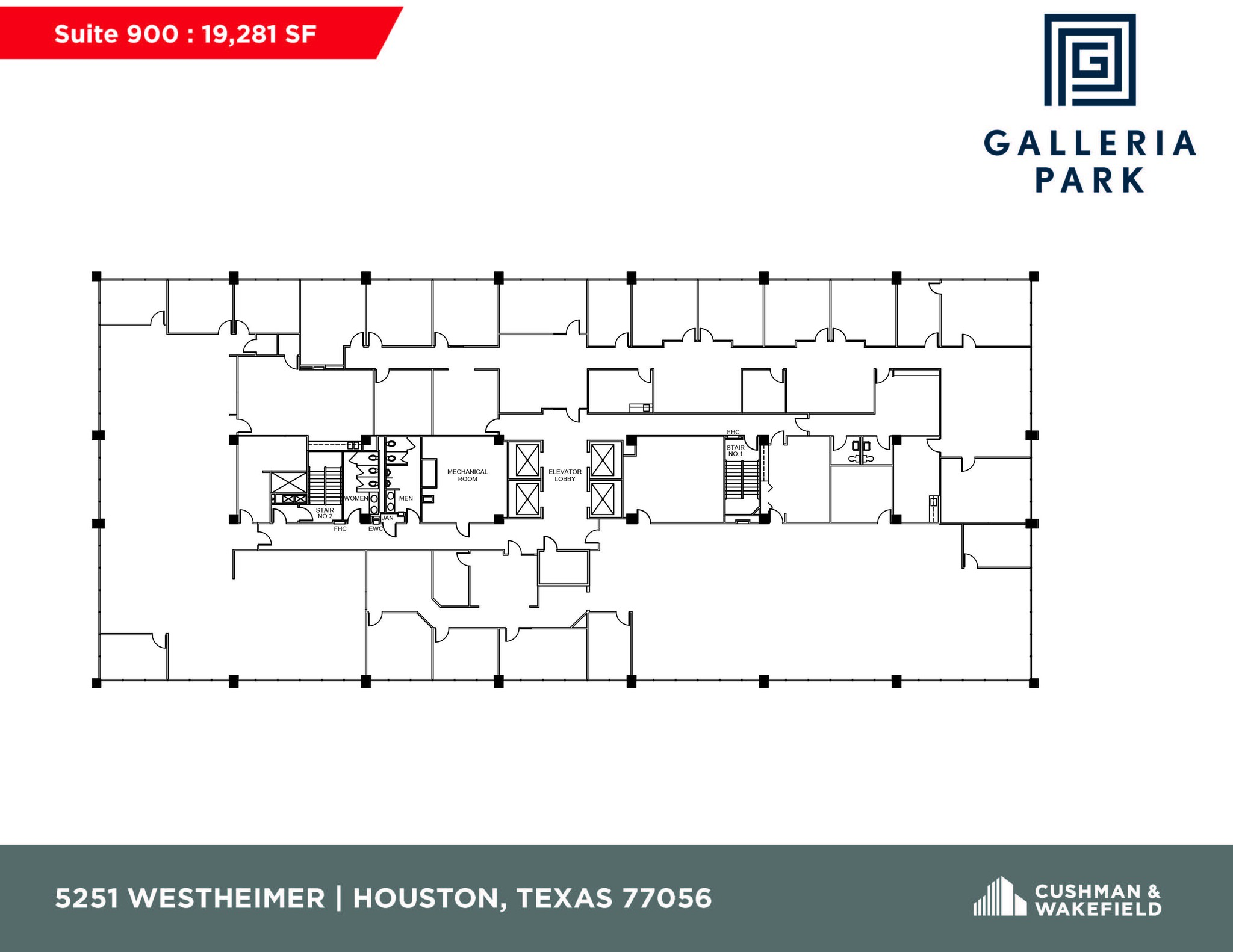 5251 Westheimer Rd, Houston, TX for lease Floor Plan- Image 1 of 1