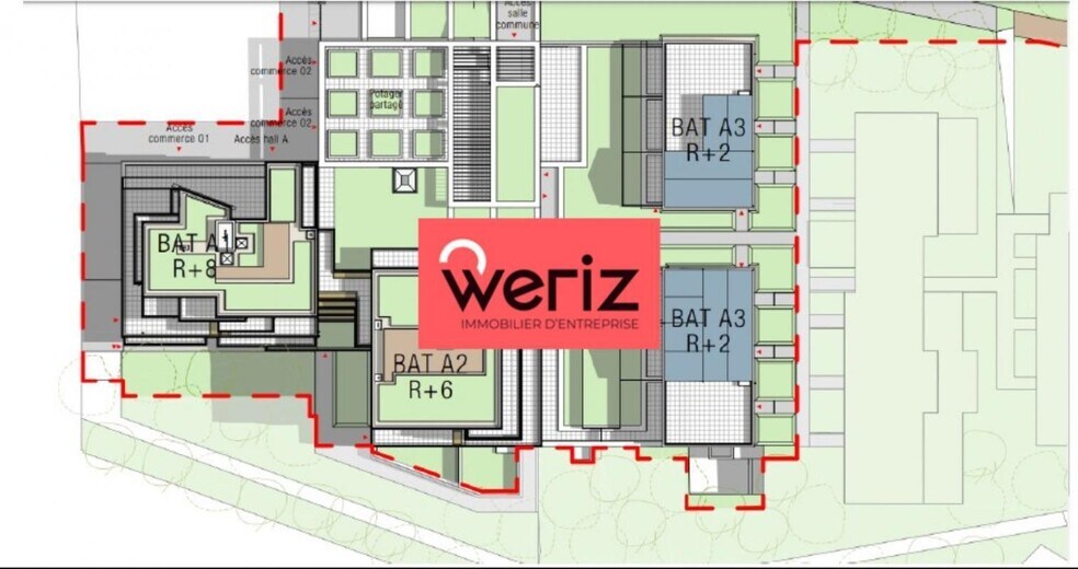 Office in Marseille for sale - Site Plan - Image 3 of 11