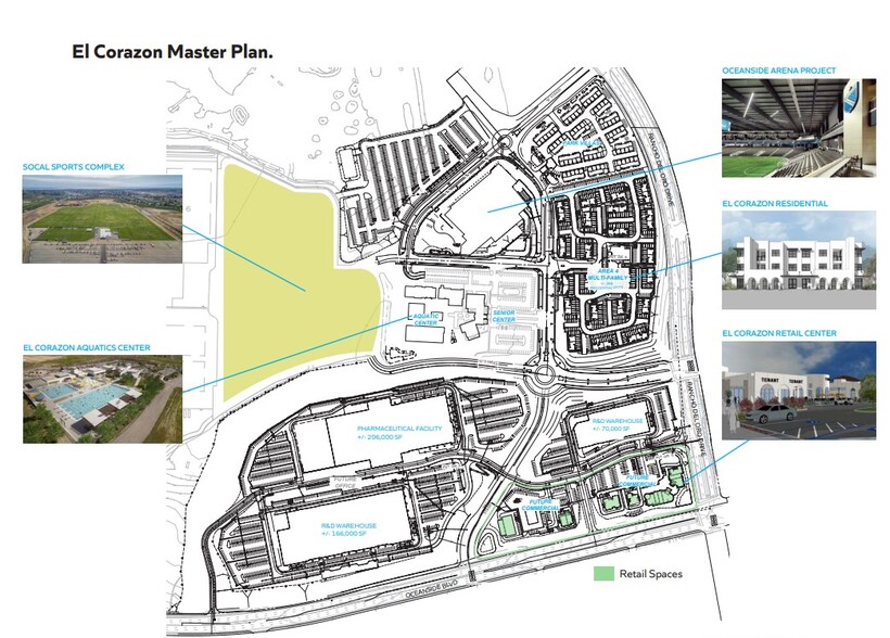 Rancho Del Oro Dr, Oceanside, CA for lease - Site Plan - Image 3 of 4