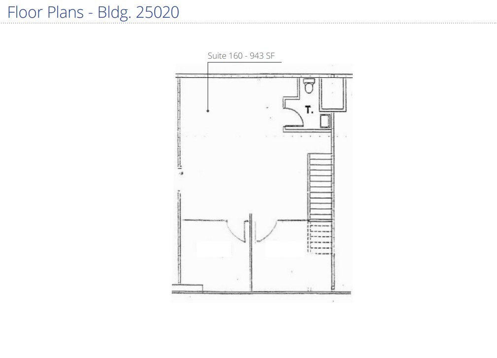 25031-25061 Avenue Stanford, Valencia, CA for lease Floor Plan- Image 1 of 1