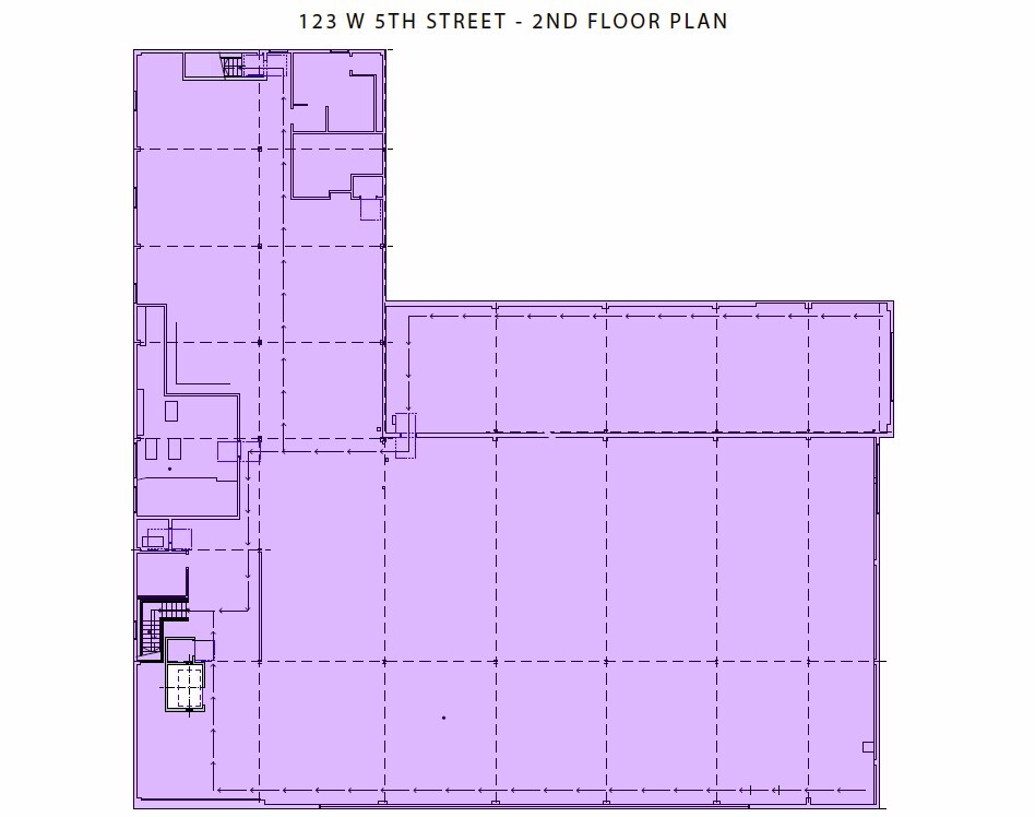 501-515 Pine Ave, Long Beach, CA for lease Floor Plan- Image 1 of 9