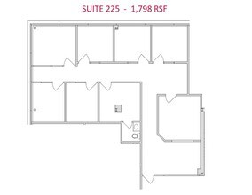 1 McBride & Son Center Dr, Chesterfield, MO for lease Floor Plan- Image 1 of 1