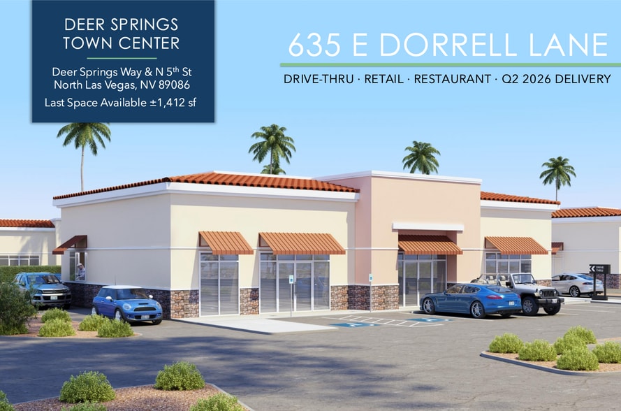 Deer Springs & N 5th St, North Las Vegas, NV for lease - Building Photo - Image 1 of 3