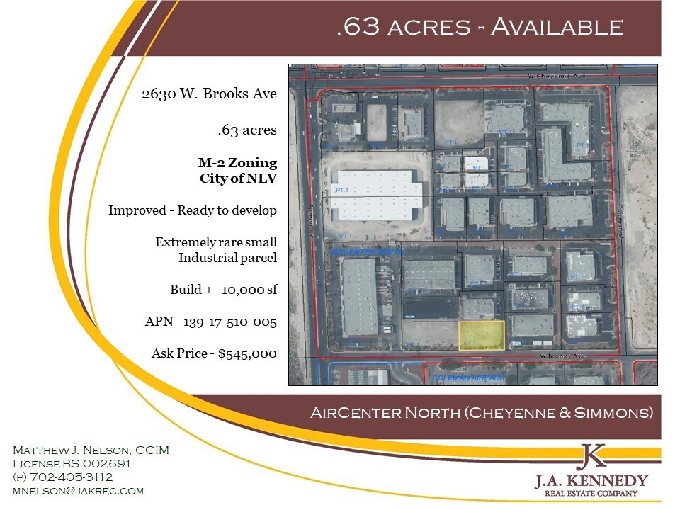 2630 W Brooks St, North Las Vegas, NV for sale Building Photo- Image 1 of 1