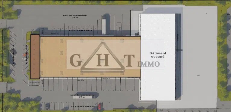 Industrial in Chilly-Mazarin for lease - Site Plan - Image 3 of 7