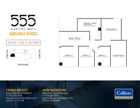 555 Capitol Mall, Sacramento, CA for lease Site Plan- Image 1 of 1