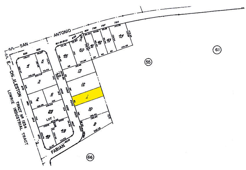 4062 Fabian Way, Palo Alto, CA for sale - Plat Map - Image 3 of 6