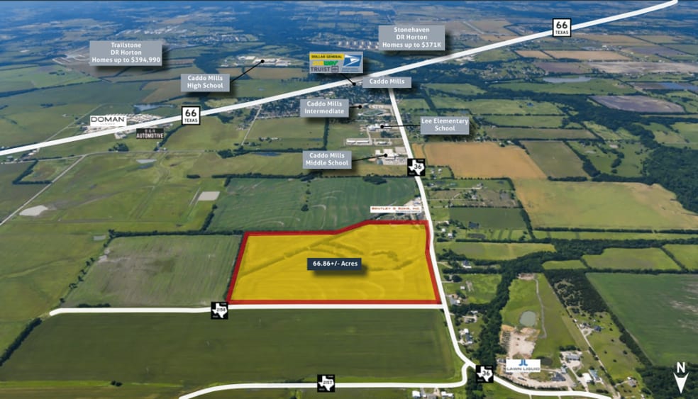 00 FM 36, Caddo Mills, TX for sale - Building Photo - Image 2 of 3