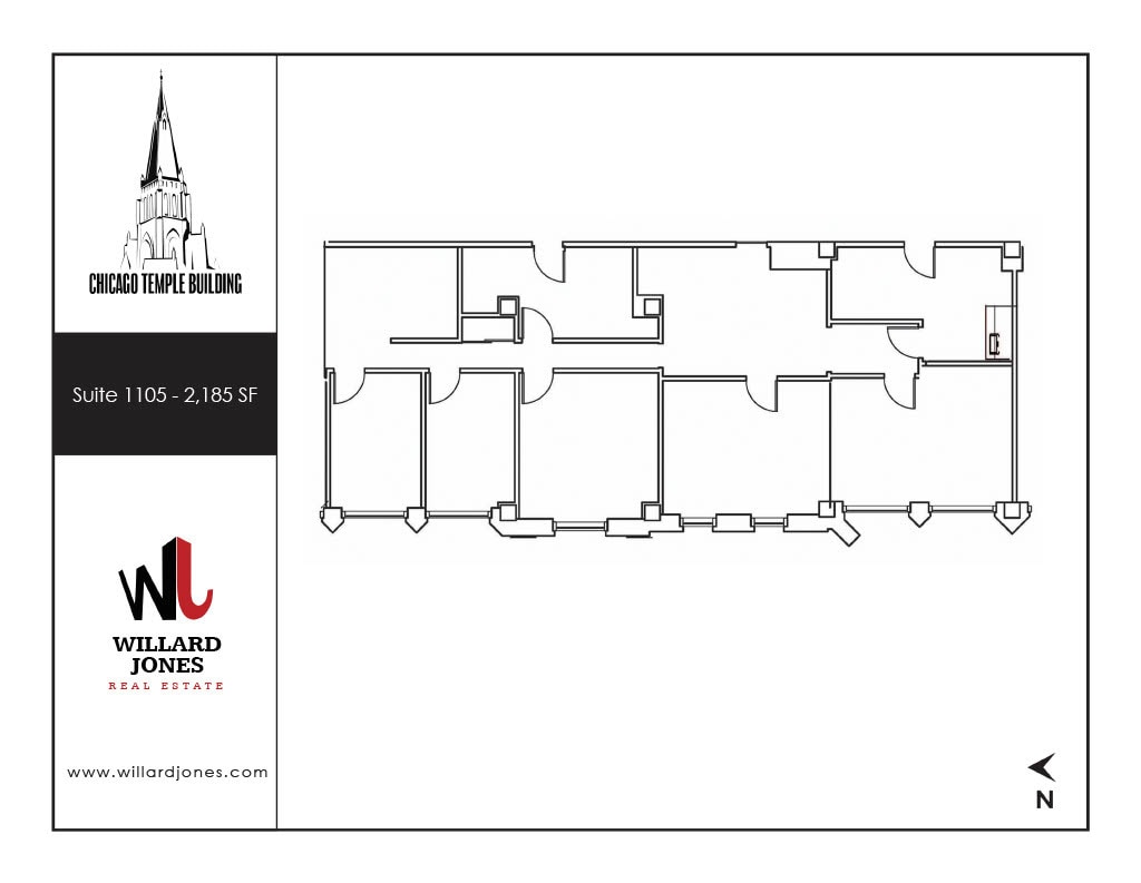 77 W Washington St, Chicago, IL for lease Floor Plan- Image 1 of 1