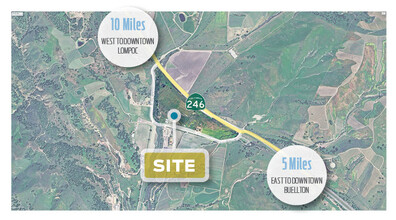 7261 Domingos Rd, Lompoc, CA - aerial  map view