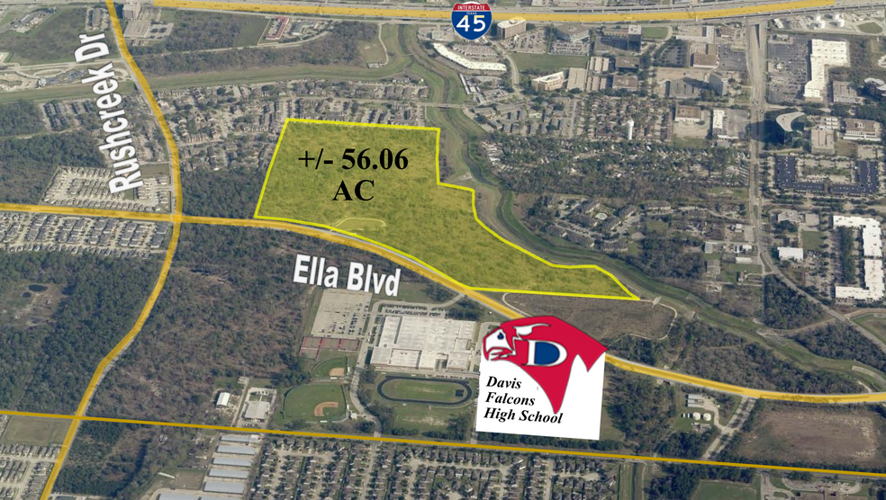 Ella Blvd & Rushcreek Dr, Houston, TX for sale - Building Photo - Image 1 of 3