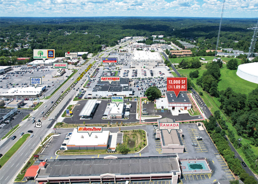 6436 Baltimore National Pike, Catonsville, MD for lease - Building Photo - Image 1 of 9