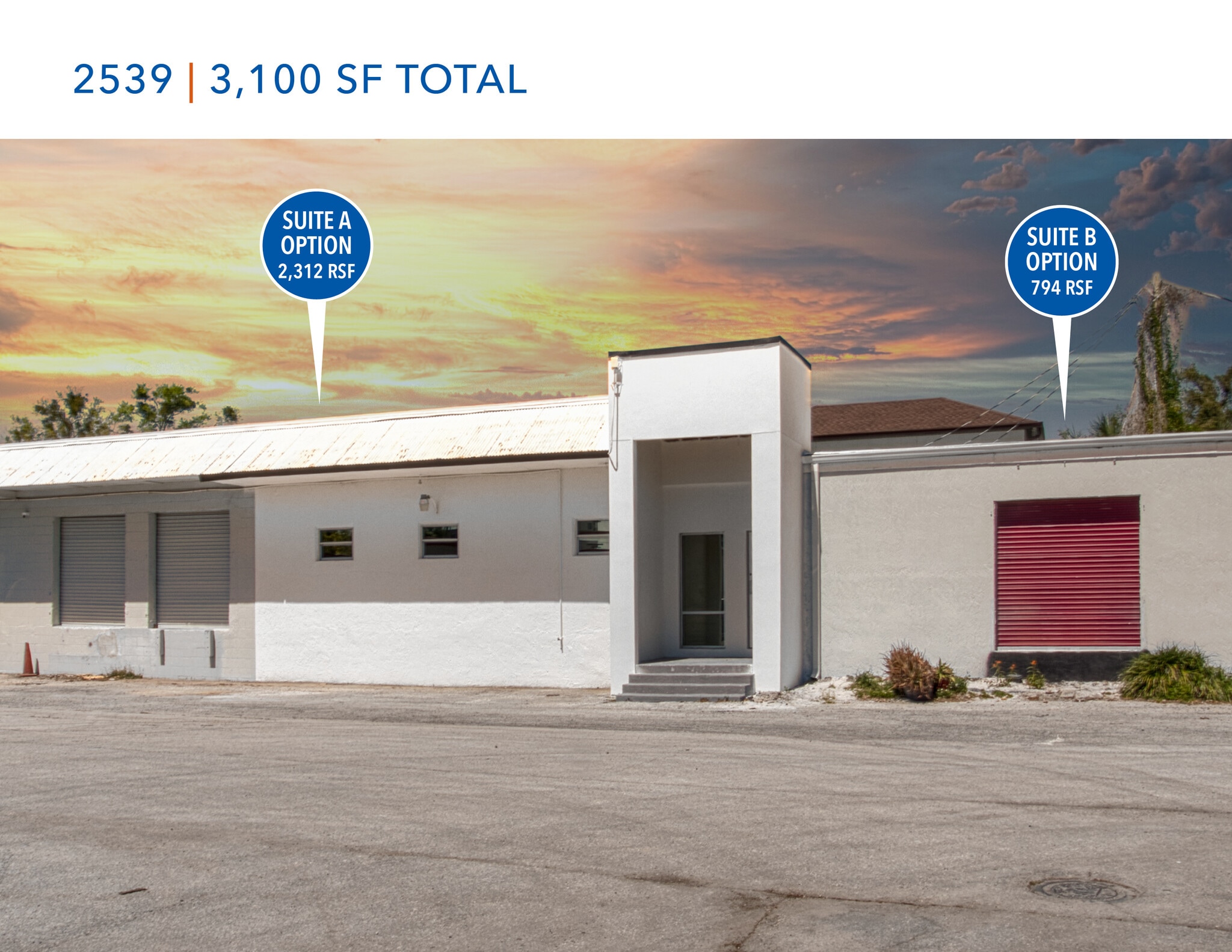 2539-2545 Coolidge Ave, Orlando, FL for lease Interior Photo- Image 1 of 3