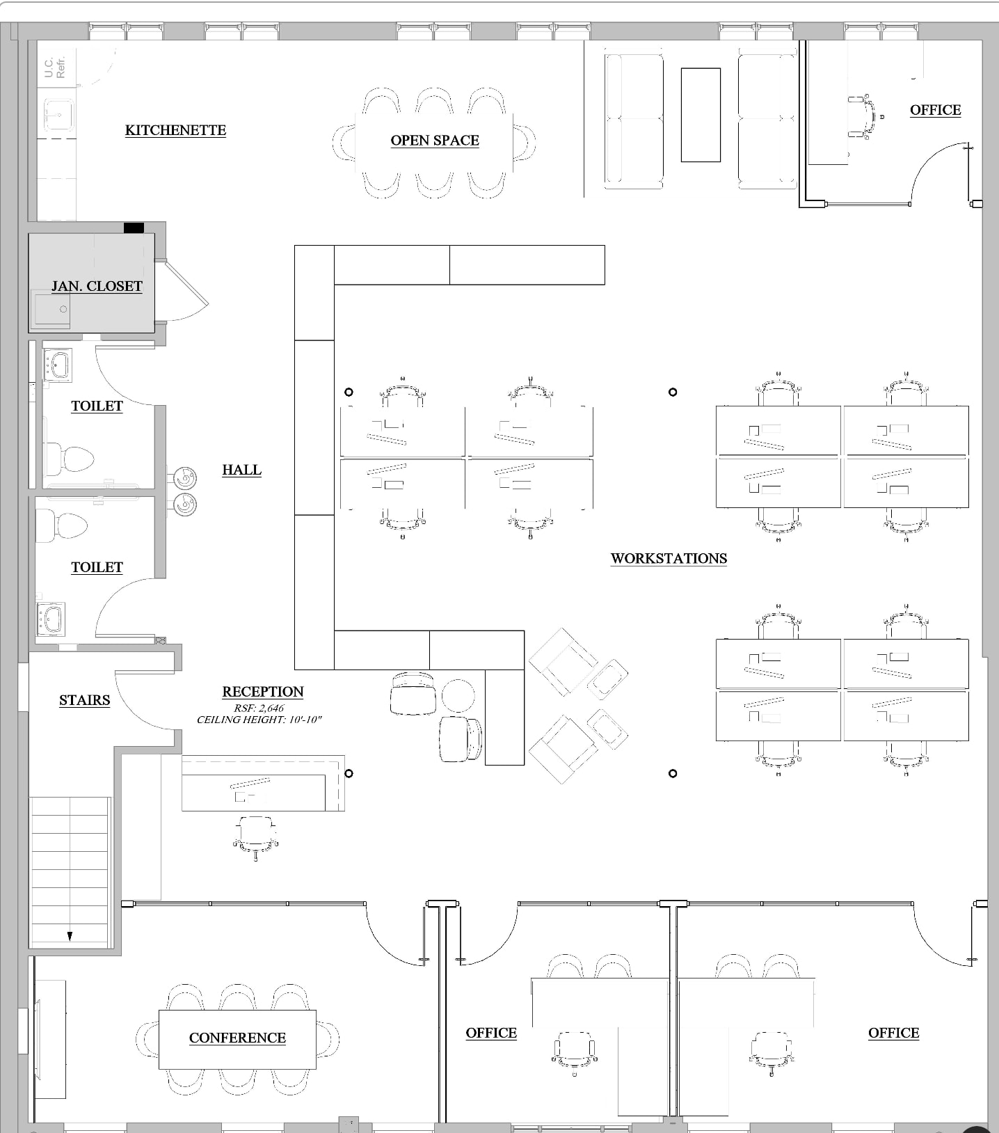 222 Severn Ave, Annapolis, MD for lease Floor Plan- Image 1 of 1