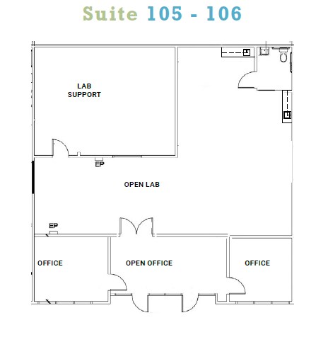 6185 Cornerstone Ct E, San Diego, CA for lease Floor Plan- Image 1 of 1