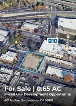 401 1st Ave, Sacramento, CA - AERIAL map view