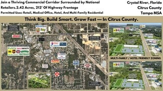 More details for 6552 W Gulf To Lake Hwy, Crystal River, FL - Land for Sale
