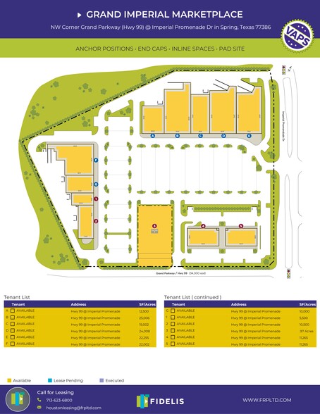 28700 Imperial Promenade Dr, Spring, TX for lease - Site Plan - Image 2 of 2