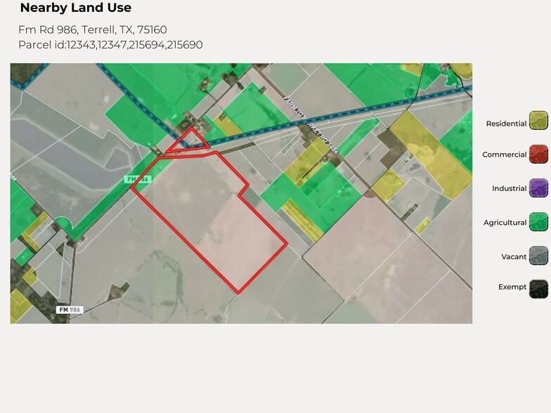 FM 986 Rd, Terrell, TX for lease - Building Photo - Image 1 of 6