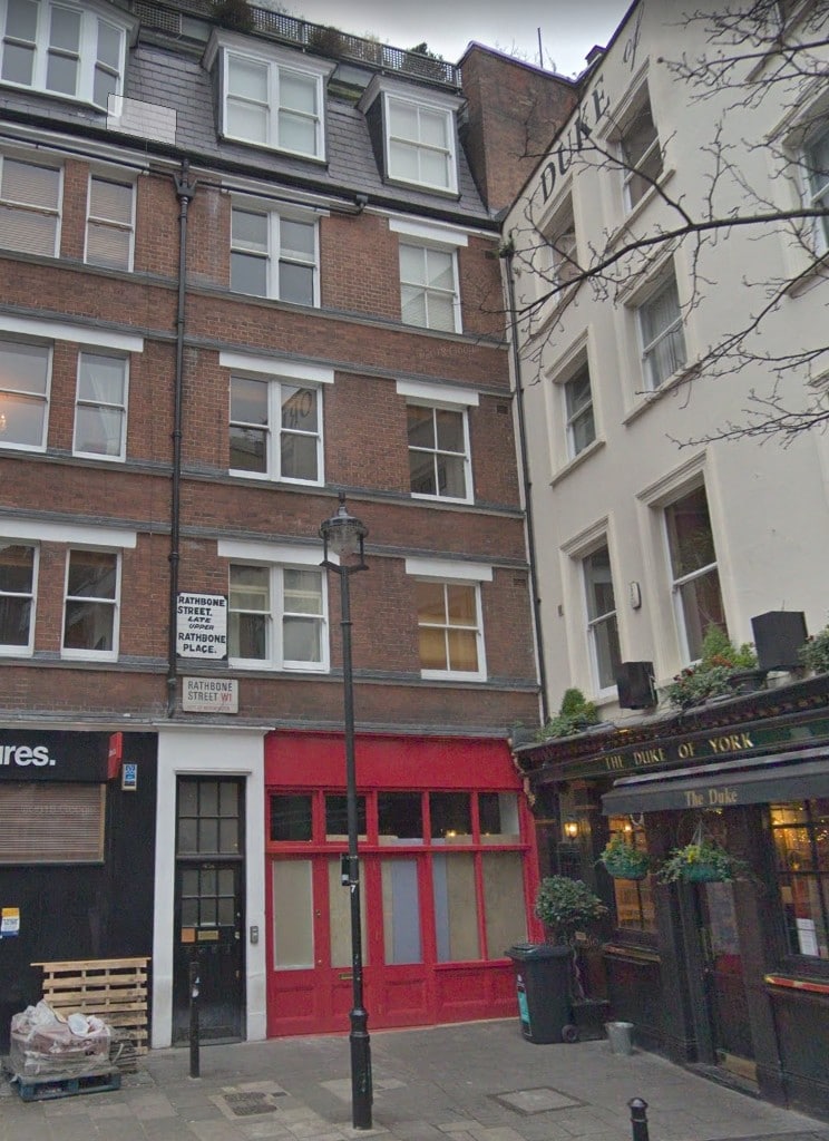 45A Rathbone St, London for sale Primary Photo- Image 1 of 1