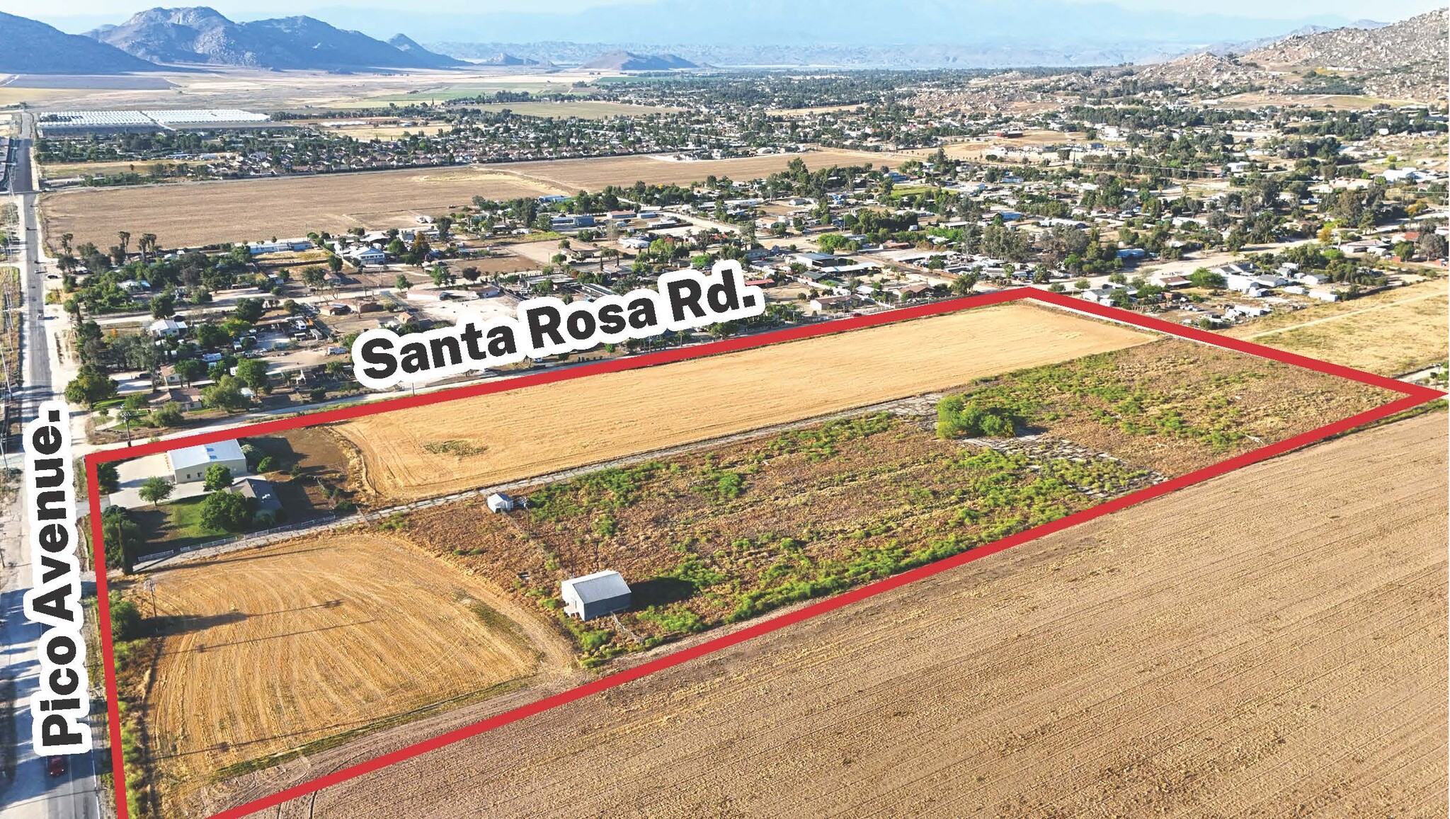 Pico Ave, Menifee, CA for sale Aerial- Image 1 of 2