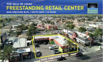 3508 Firestone Blvd, South Gate CA - Storefront Property