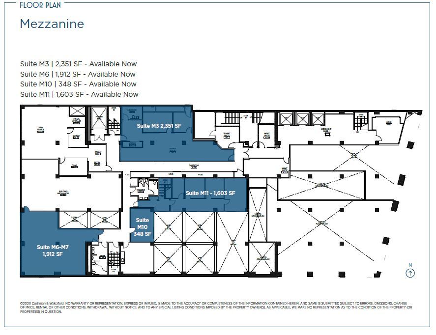 2201 Broadway, Oakland, CA for lease Floor Plan- Image 1 of 1