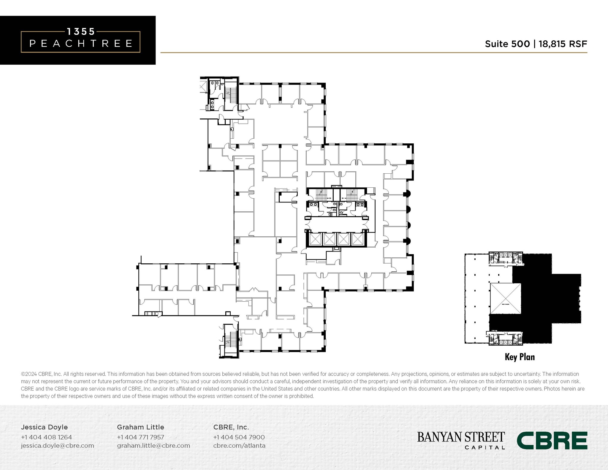 1355 Peachtree St NE, Atlanta, GA for lease Floor Plan- Image 1 of 1