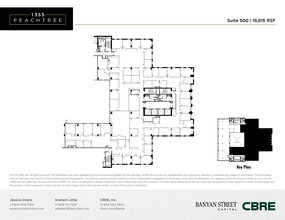 1355 Peachtree St NE, Atlanta, GA for lease Floor Plan- Image 1 of 1