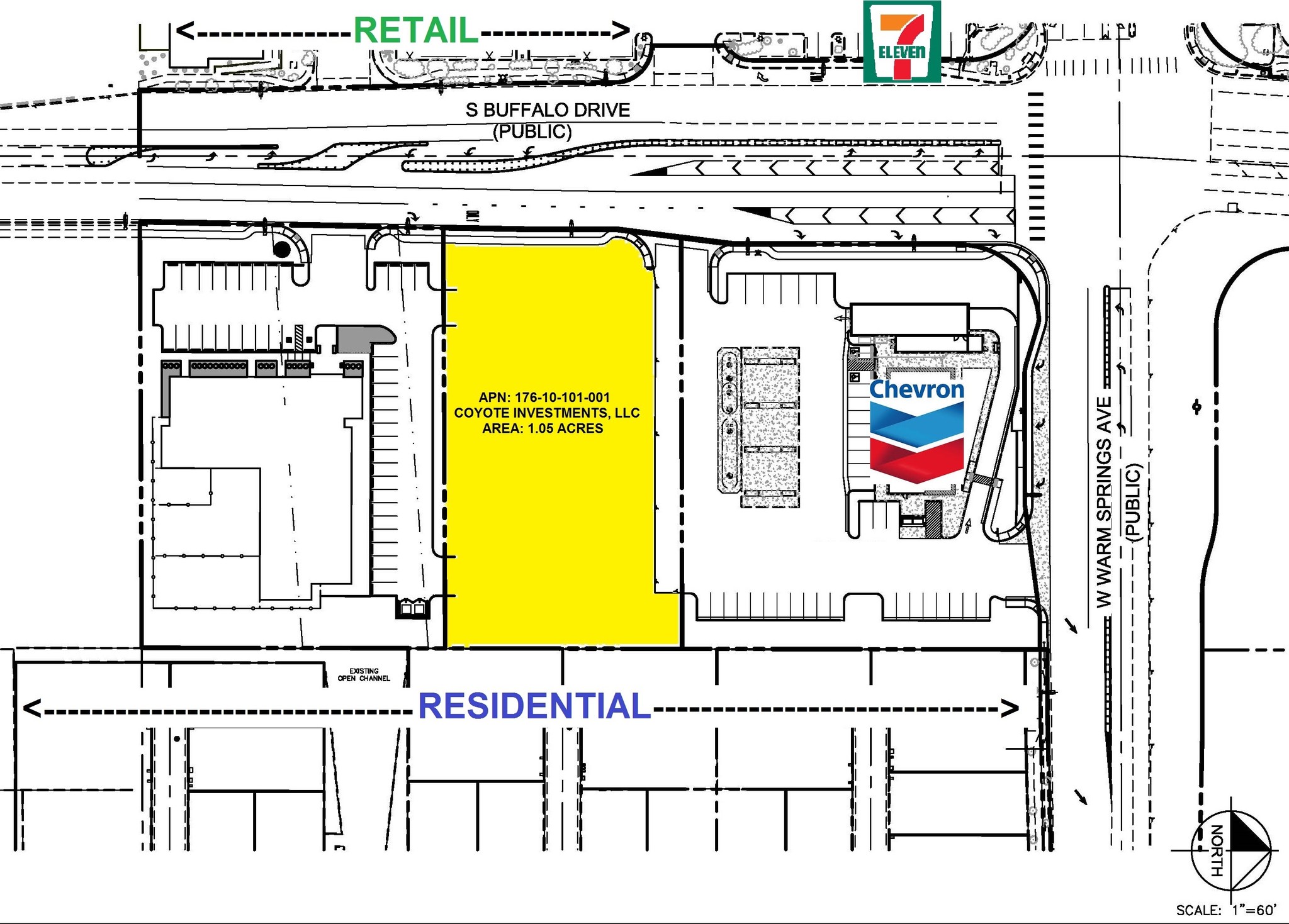 South SEC Warm Springs & Buffalo, Las Vegas, NV for sale Building Photo- Image 1 of 1