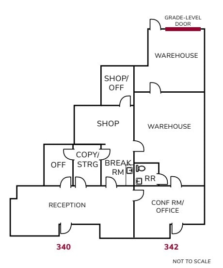 340-358 State Pl, Escondido, CA for lease Floor Plan- Image 1 of 2
