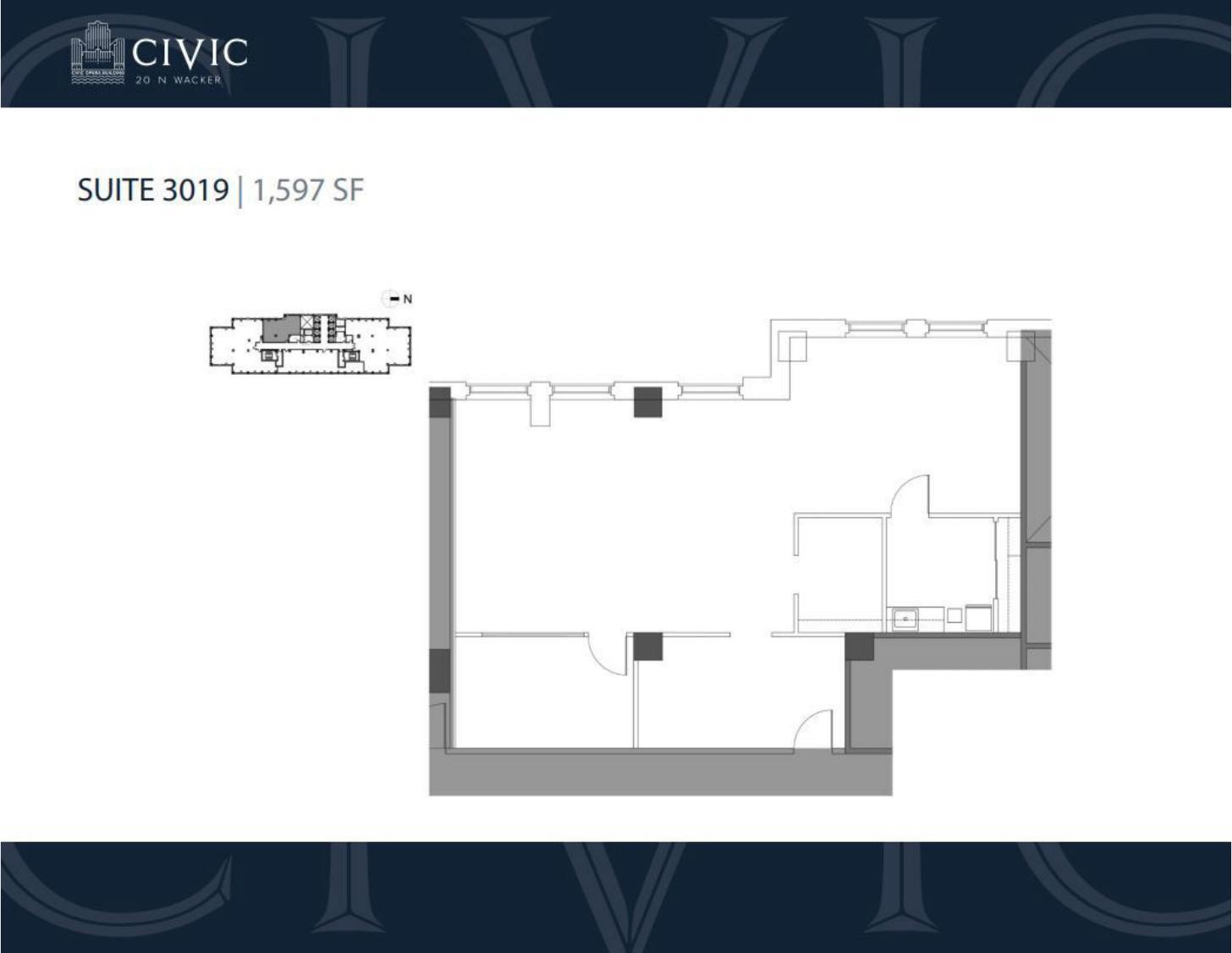 20 N Wacker Dr, Chicago, IL for lease Floor Plan- Image 1 of 1